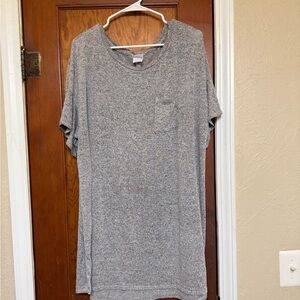 Stars Above Heather Gray Women's Pajama Nightgown